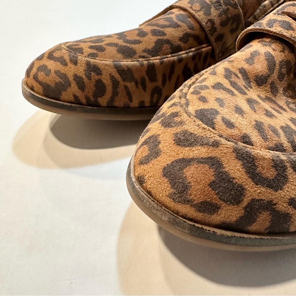 Clarks Loafers Trish Rose Brown Leopard Print, Size 11.5 Women’s - Picture 6 of 11